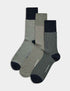 Marks & Spencer "3pk Assorted Mercerised Cotton Rich Socks"